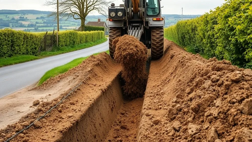 Chain Trenching in Cobham | Fast, Clean Trench Excavation